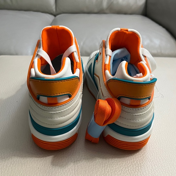 Just Don Tennis Courtside Mid Top Sneakers - Made in Italy - EU 41/M8W9.5 - Picture 4 of 13